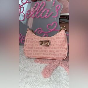 Pink juicy couture shoulder bag